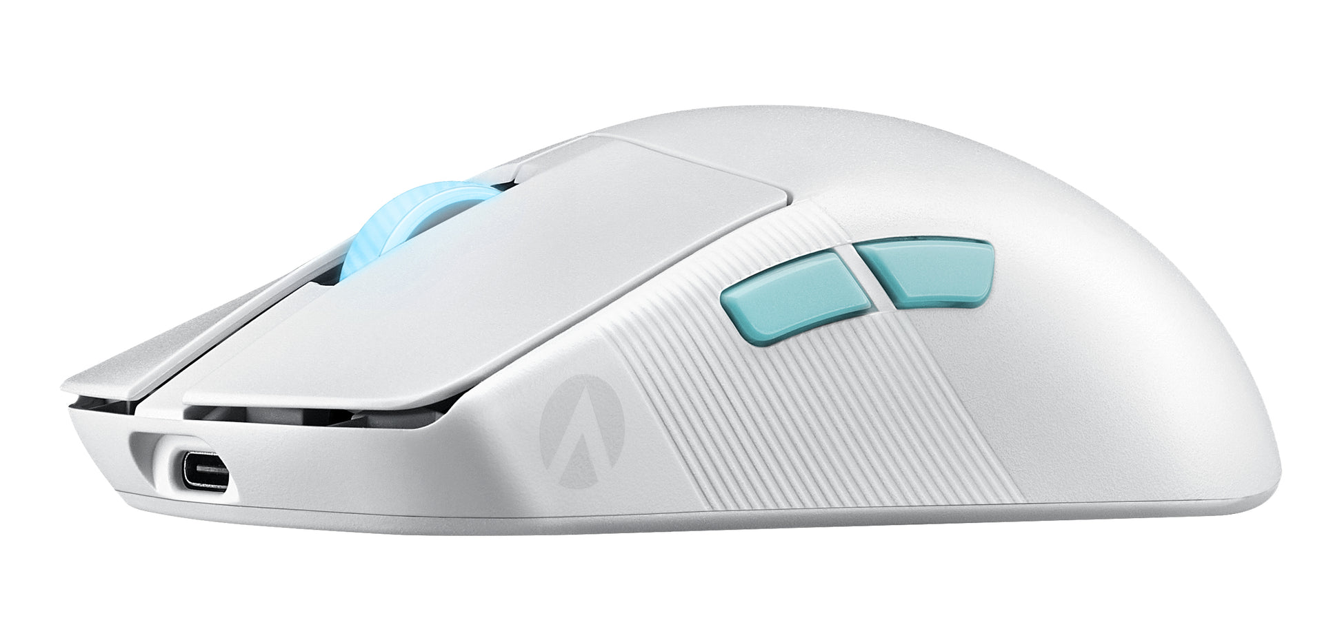 ASUS ROG Harpe Ace Aim Lab Edition Gaming-Maus – kabellos, USB-C, 36'000 dpi, beidhändig, Opto-Mechanical