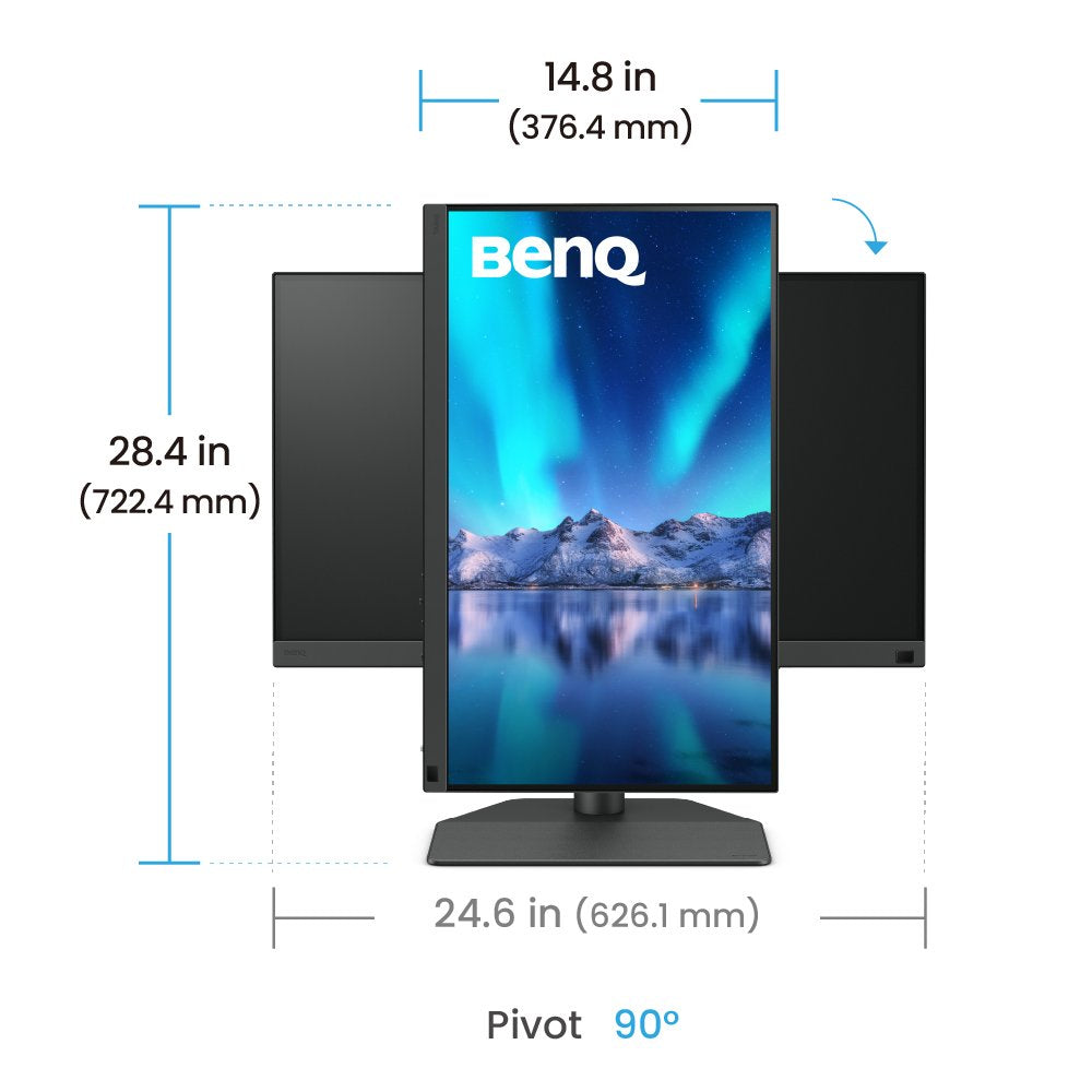 BenQ SW242Q – Monitor, 23,8" 1920 × 1080 (Full HD), IPS, 250 cd/m²