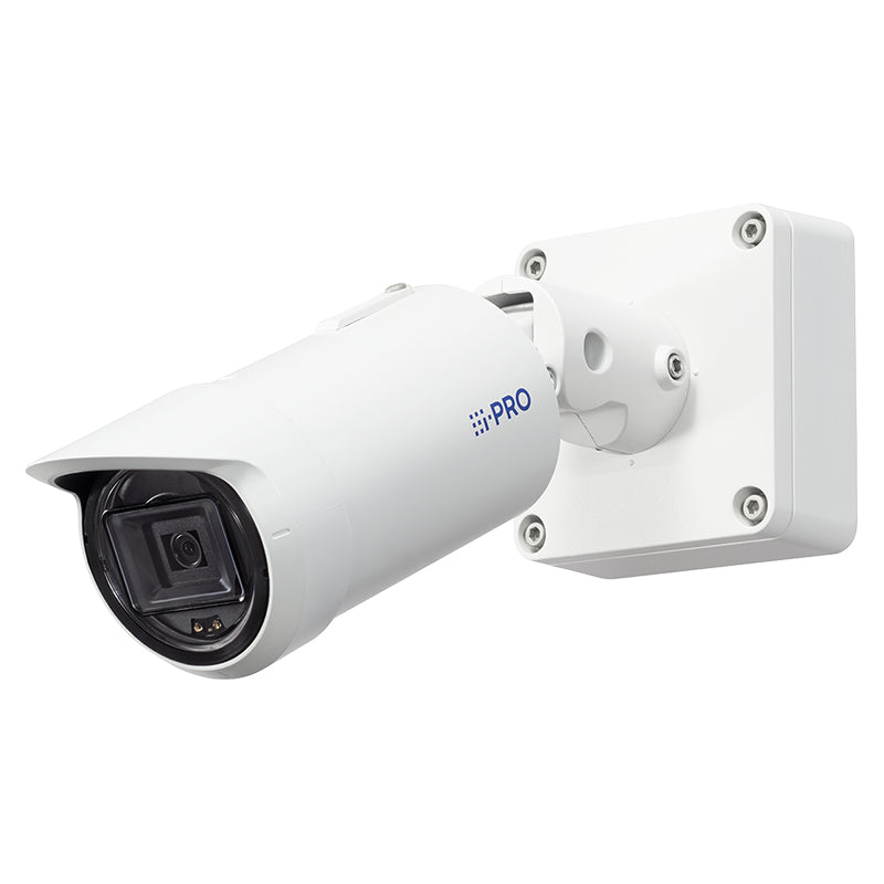 i-PRO Panasonic WV-S15500-F6L Netzwerkkamera – 5 MP, Reichweite 45 m, IP66, Weiss
