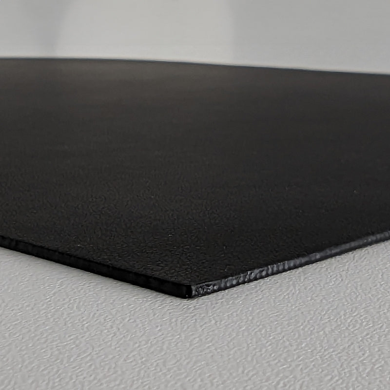 Kela Glasuntersetzer – 10 × 10 × 0,2 cm, Kunstleder, Schwarz, für Gläser
