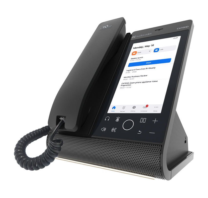 AudioCodes Total Touch – WLAN-Telefon (Handgerät), für Microsoft Teams