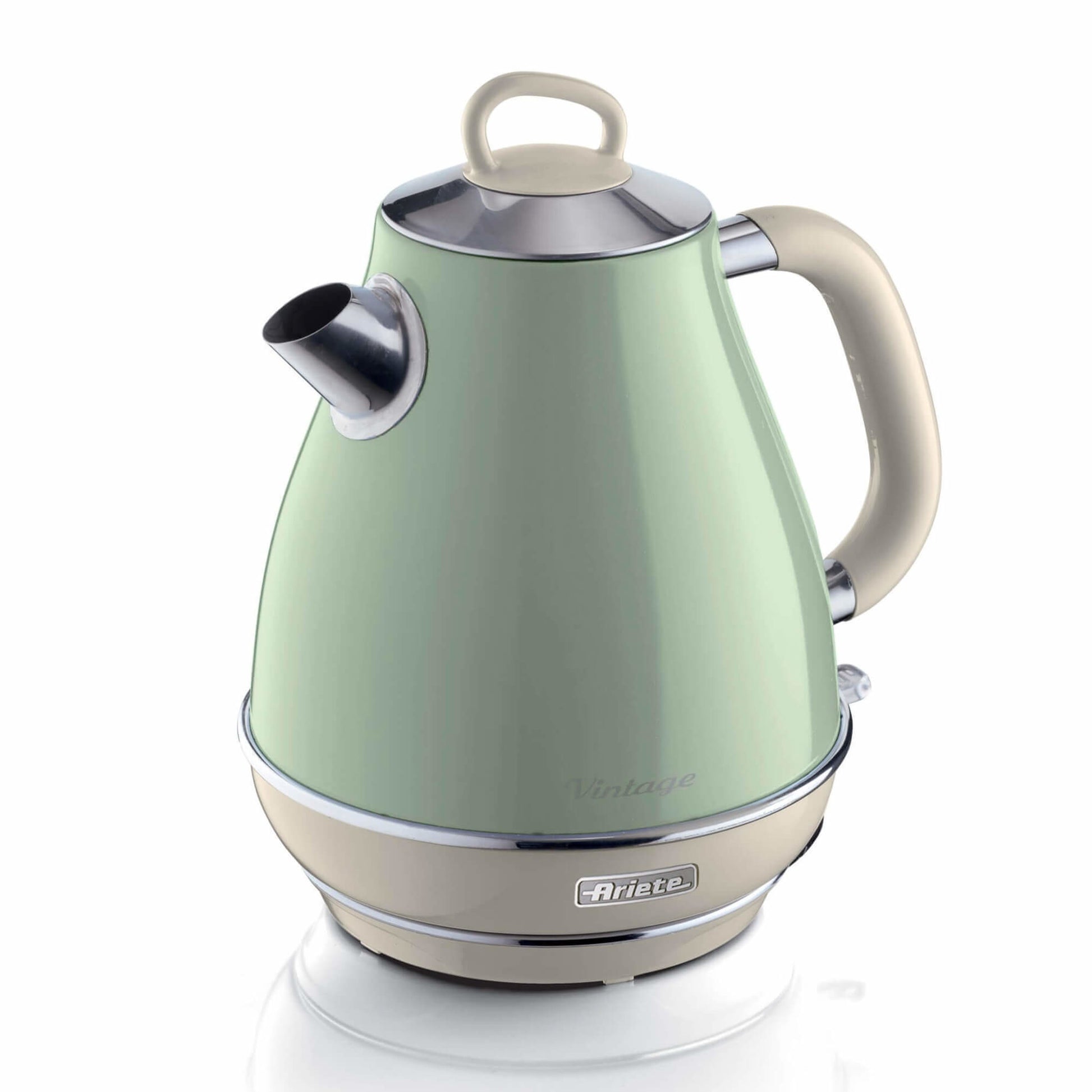 Ariete Wasserkocher – 1,7 l, Edelstahl, Grün, 2869/04