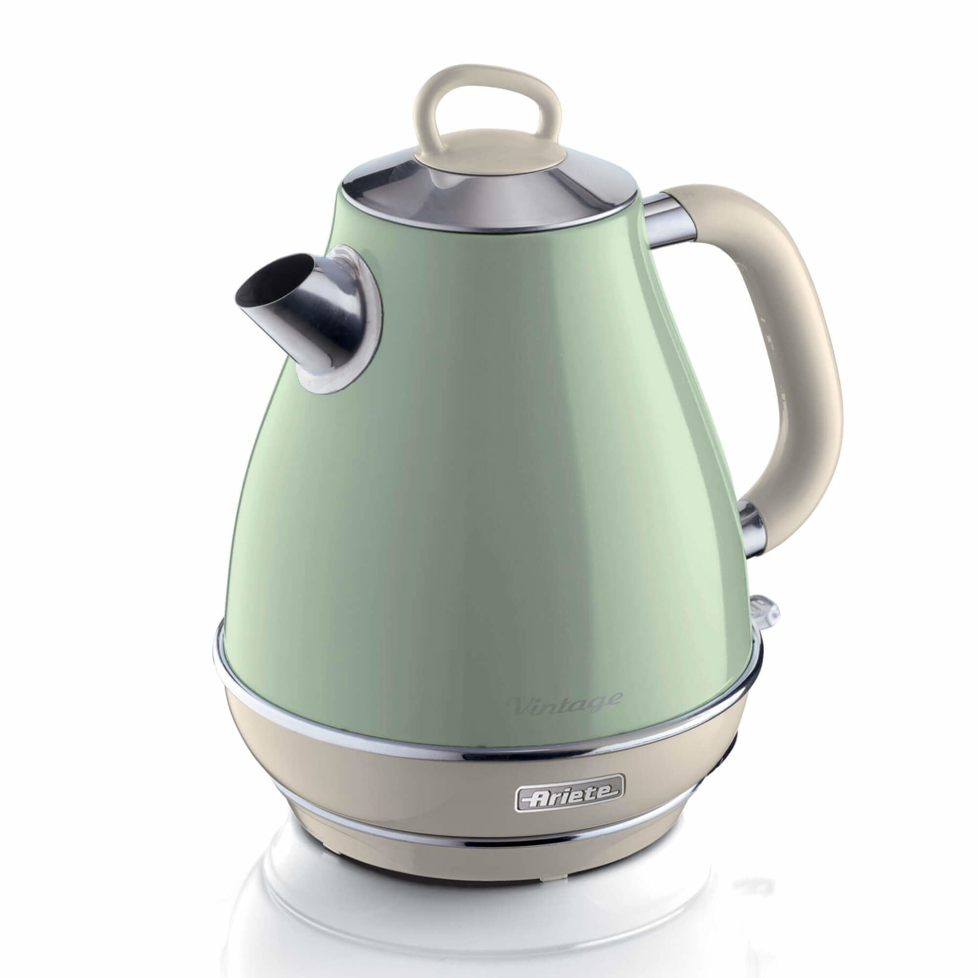 Ariete Wasserkocher – 1,7 l, Edelstahl, Grün, 2869/04
