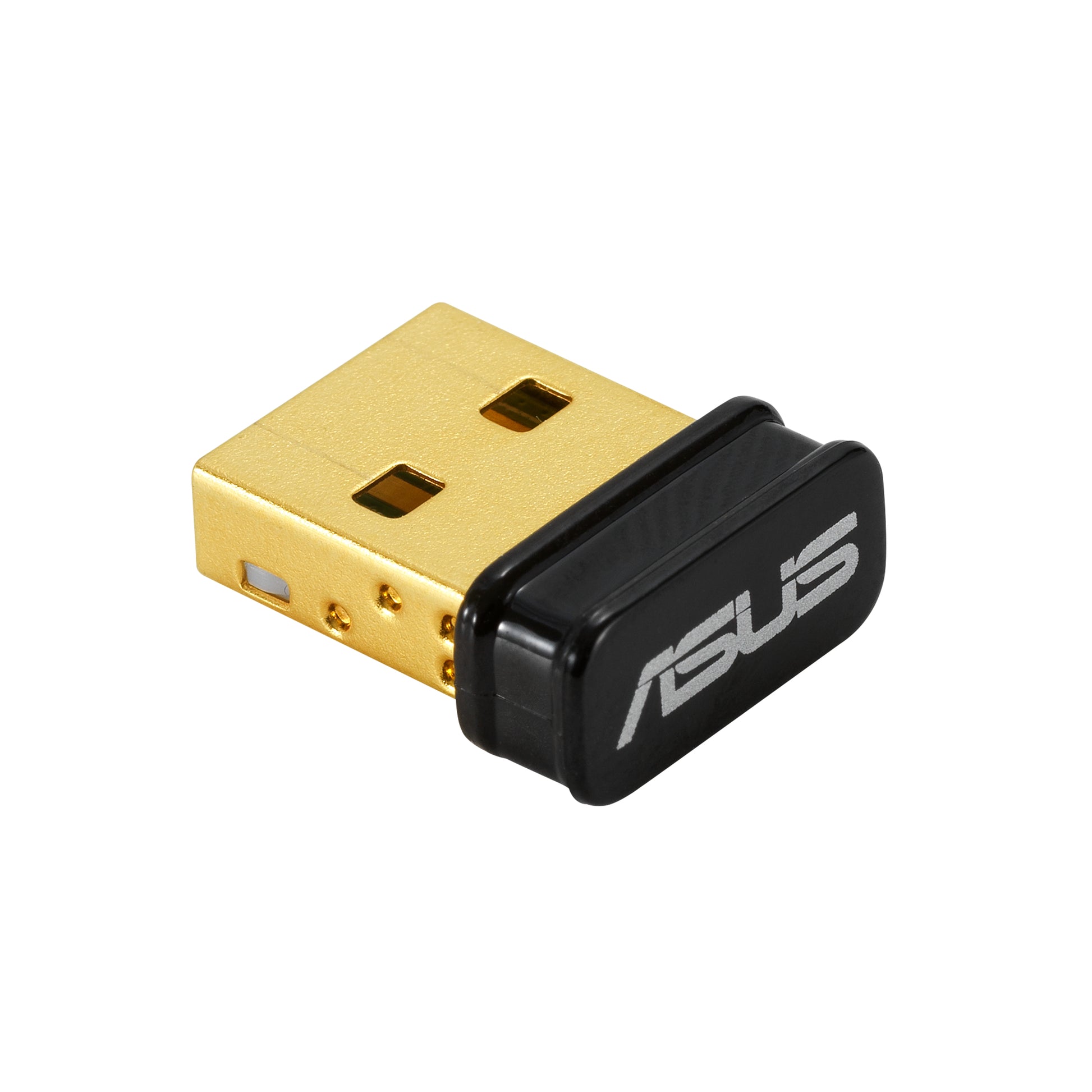 ASUS USB-BT600 USB-Bluetooth-Adapter – Bluetooth 6.0, 1,5 Mbit/s – für PC/Laptop – Schwarz/Gold