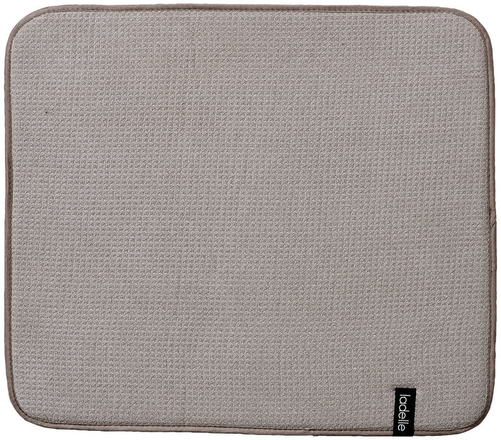 Ladelle Abtropfmatte 41 × 47 × 1 cm, Mikrofaser, Grau