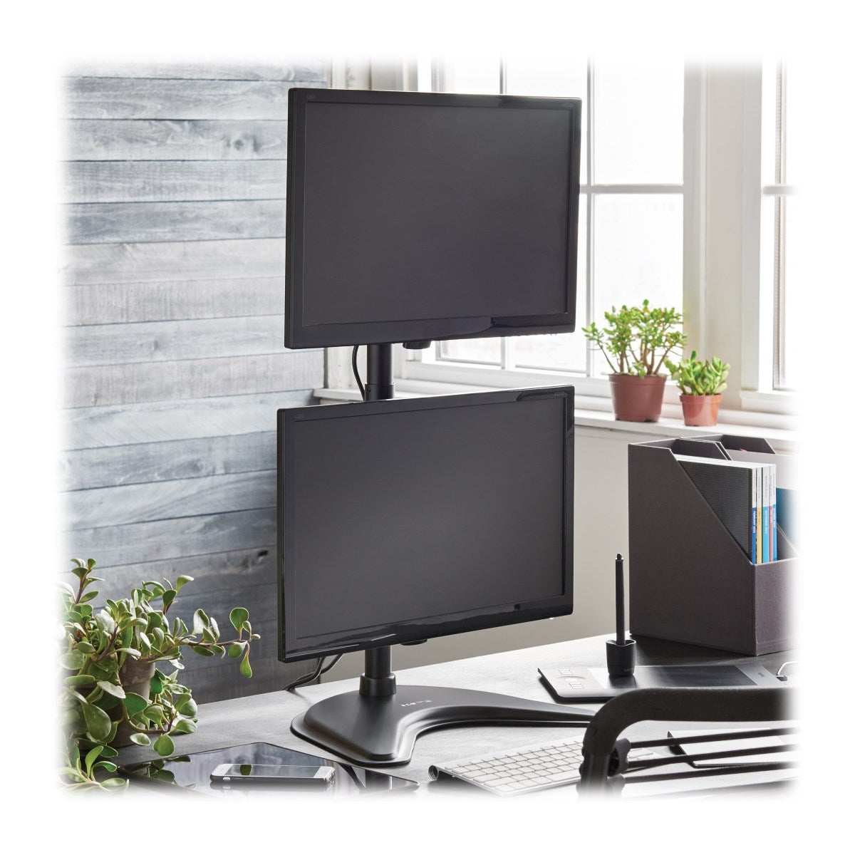 Tripp Lite DDR1527SDC – Monitorarm Tischhalterung – 2 Monitore – 15–27" – bis 8,16 kg/Monitor
