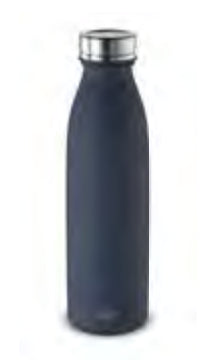 Alfi PURE Isolierflasche 500 ml – doppelwandig 12 h heiss/24 h kalt, Edelstahl, Schraubdeckel