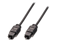 Lindy Toslink-Audiokabel Toslink (Stecker) auf Toslink (Stecker) – 10 m, S/PDIF, schwarz