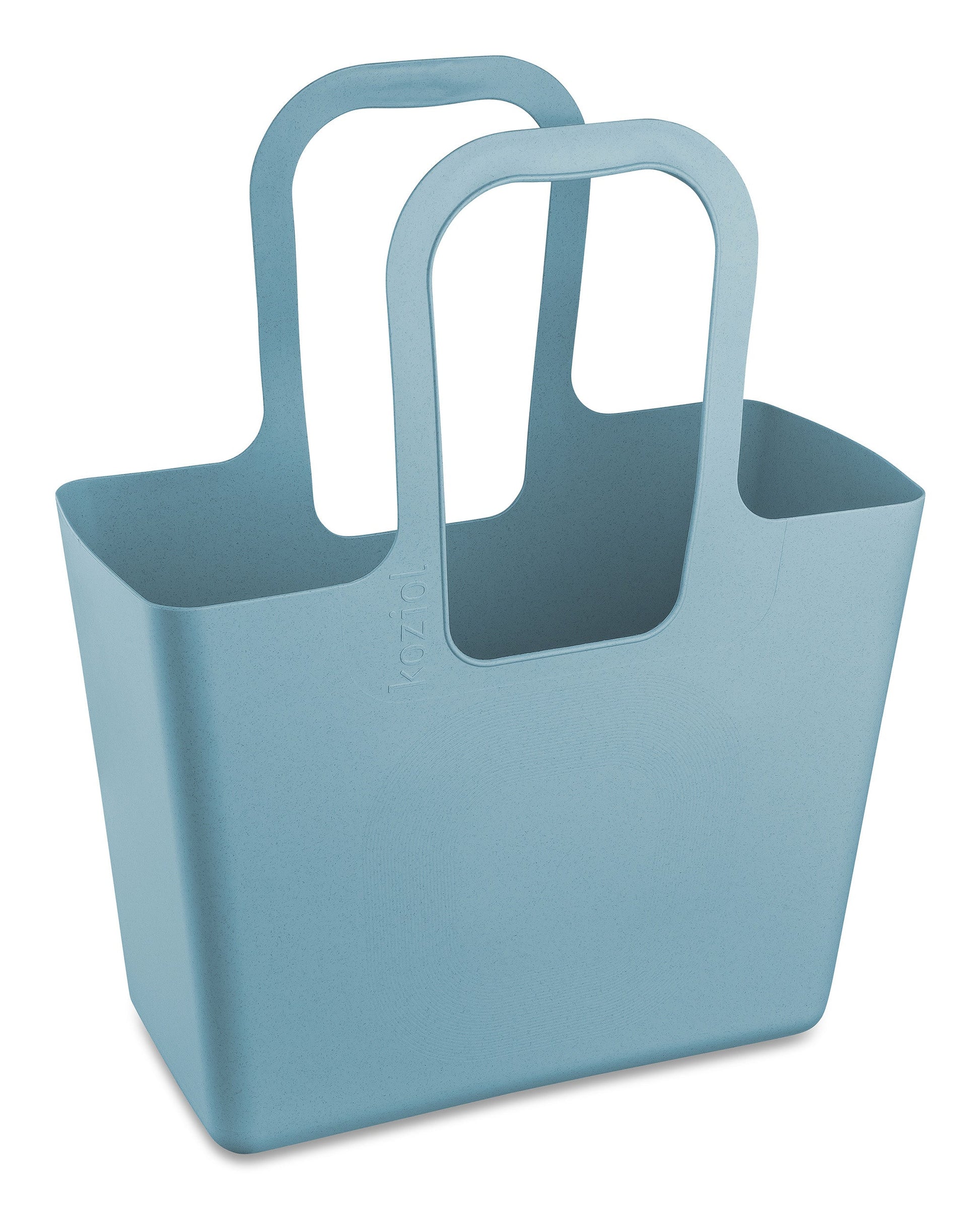 Koziol Einkaufstasche XL – 44 × 54 × 21,5 cm – Kunststoff – flower blue