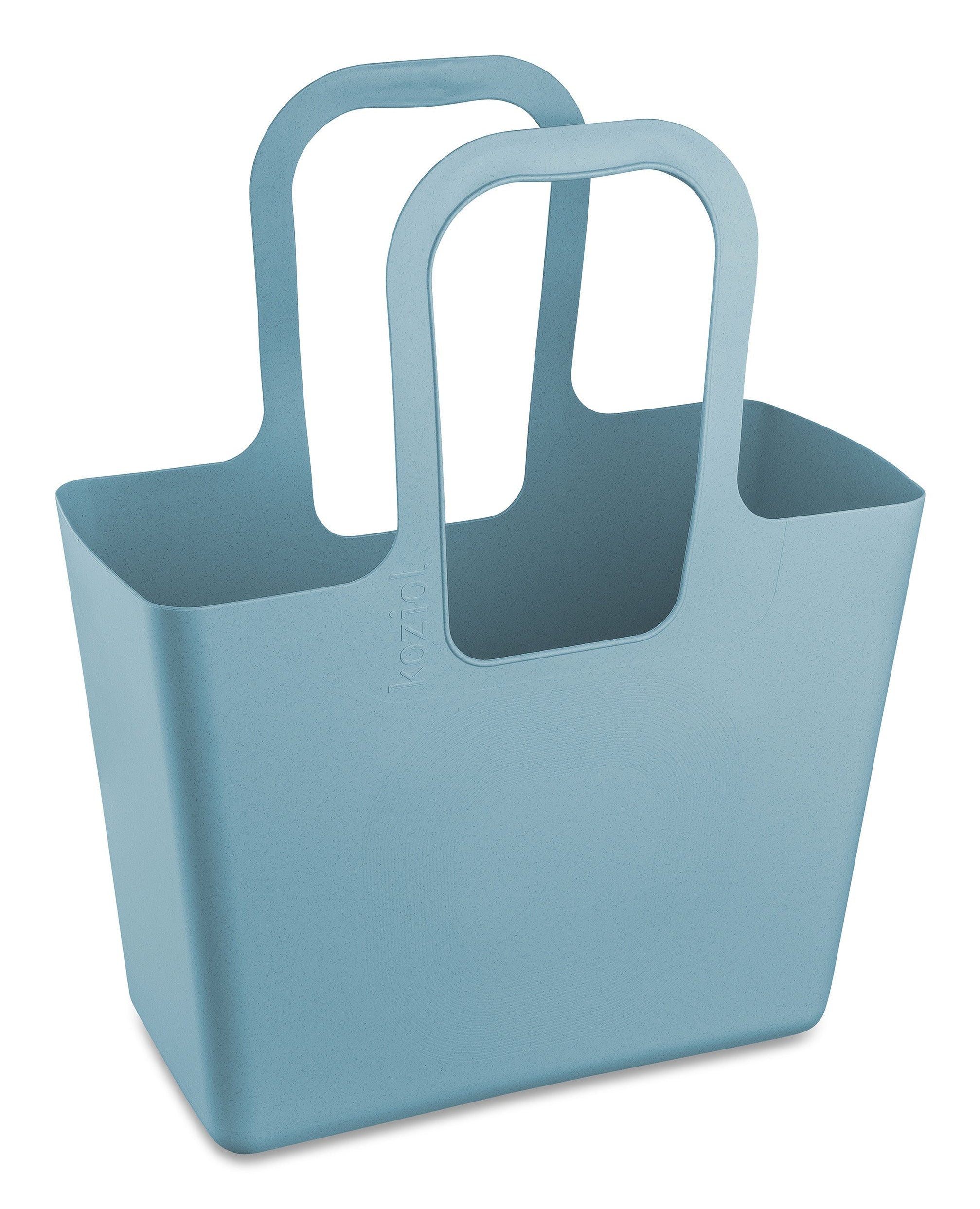 Koziol Einkaufstasche XL – 44 × 54 × 21,5 cm – Kunststoff – flower blue