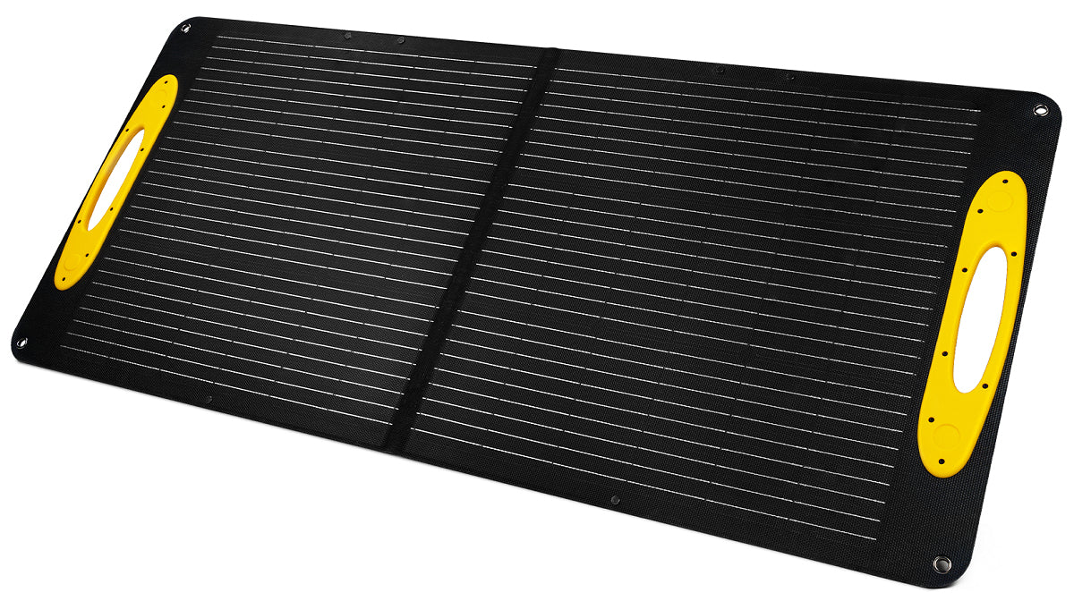 Aqiila Sunbird P100 Solarpanel-Ladegerät 100 W – Monokristallin, IP65, USB-C×1, USB-A×1