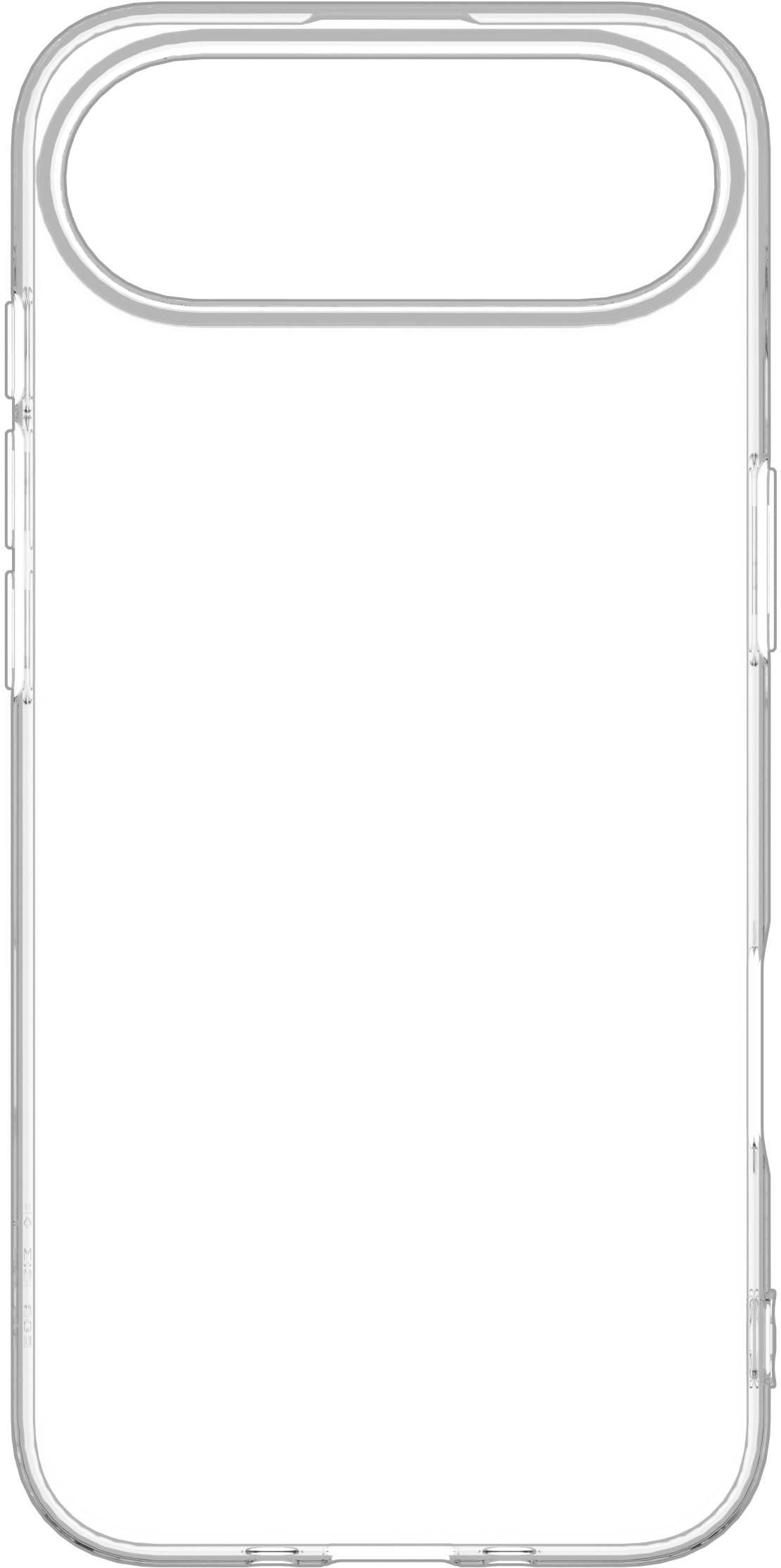eSTUFF INFINITE (GRS) VIENNA Backcover – für Apple iPhone 17 Air, TPU, Transparent, bis 1,2 m sturzsicher