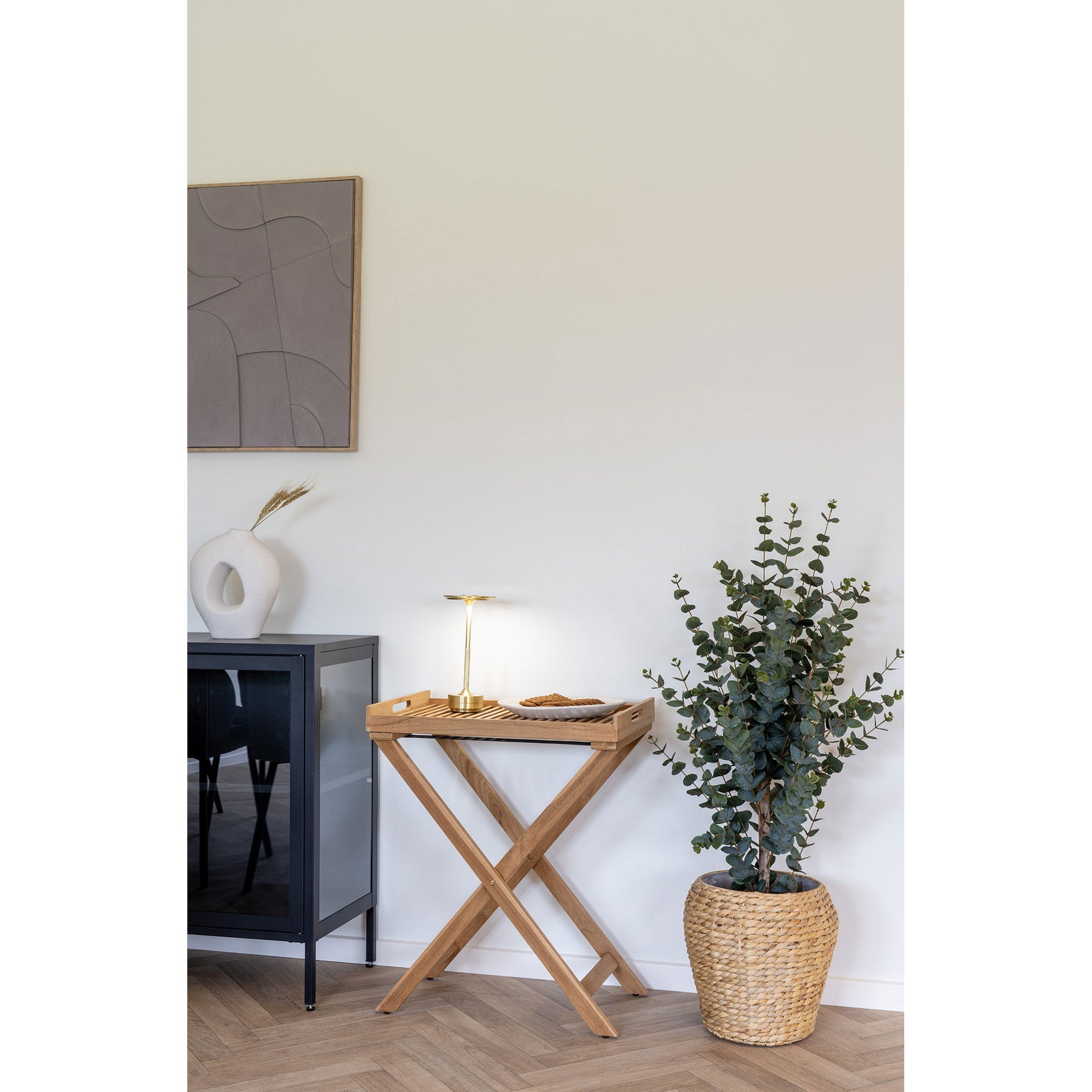 House Nordic TV-Möbel 7501006 – 40 × 60 × 70 cm, rechteckig – Teakholz – holzfarben