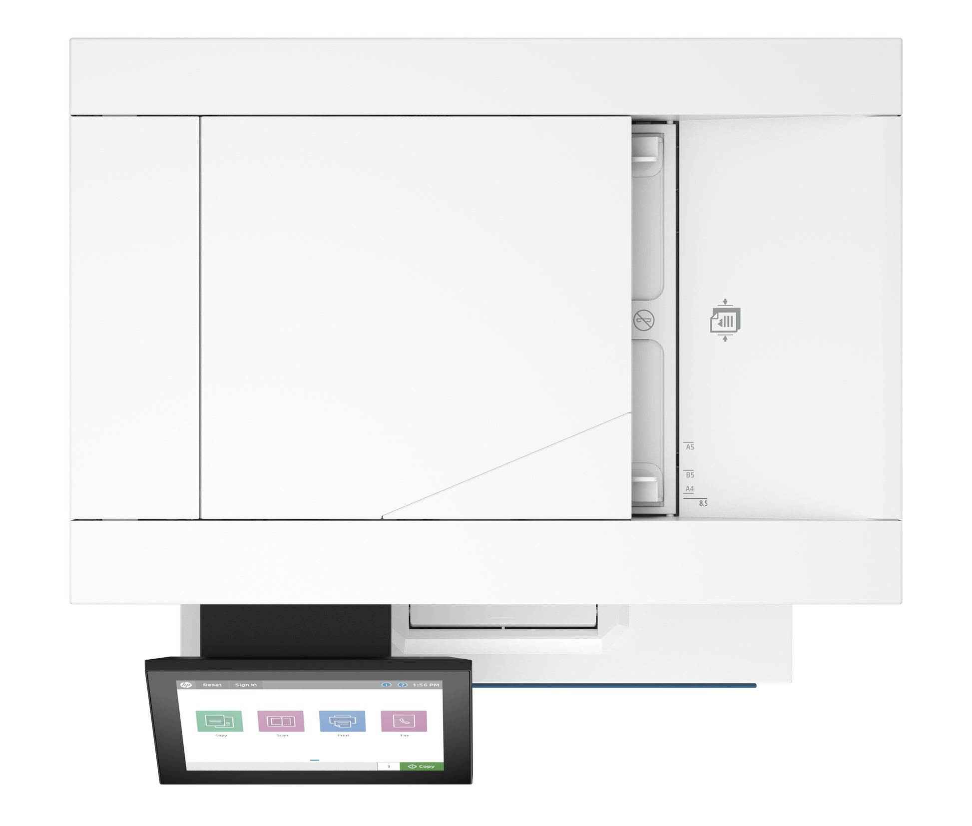 HP LaserJet Enterprise MFP 5602dn – Schwarz-Weiss, A4, Duplex, LAN, USB, 50 S./Min., AirPrint, Mopria