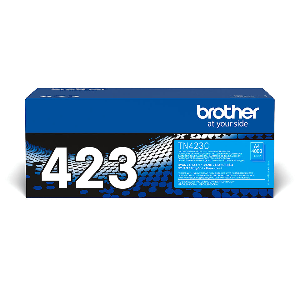 Brother Toner – cyan, 4000 Seiten