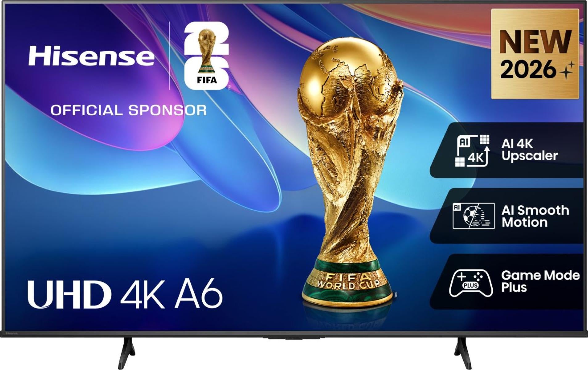 Hisense 65A6S – 65" TV – 4K UHD – LCD (Direct-LED) – VIDAA 9 – 60 Hz – Dolby Vision