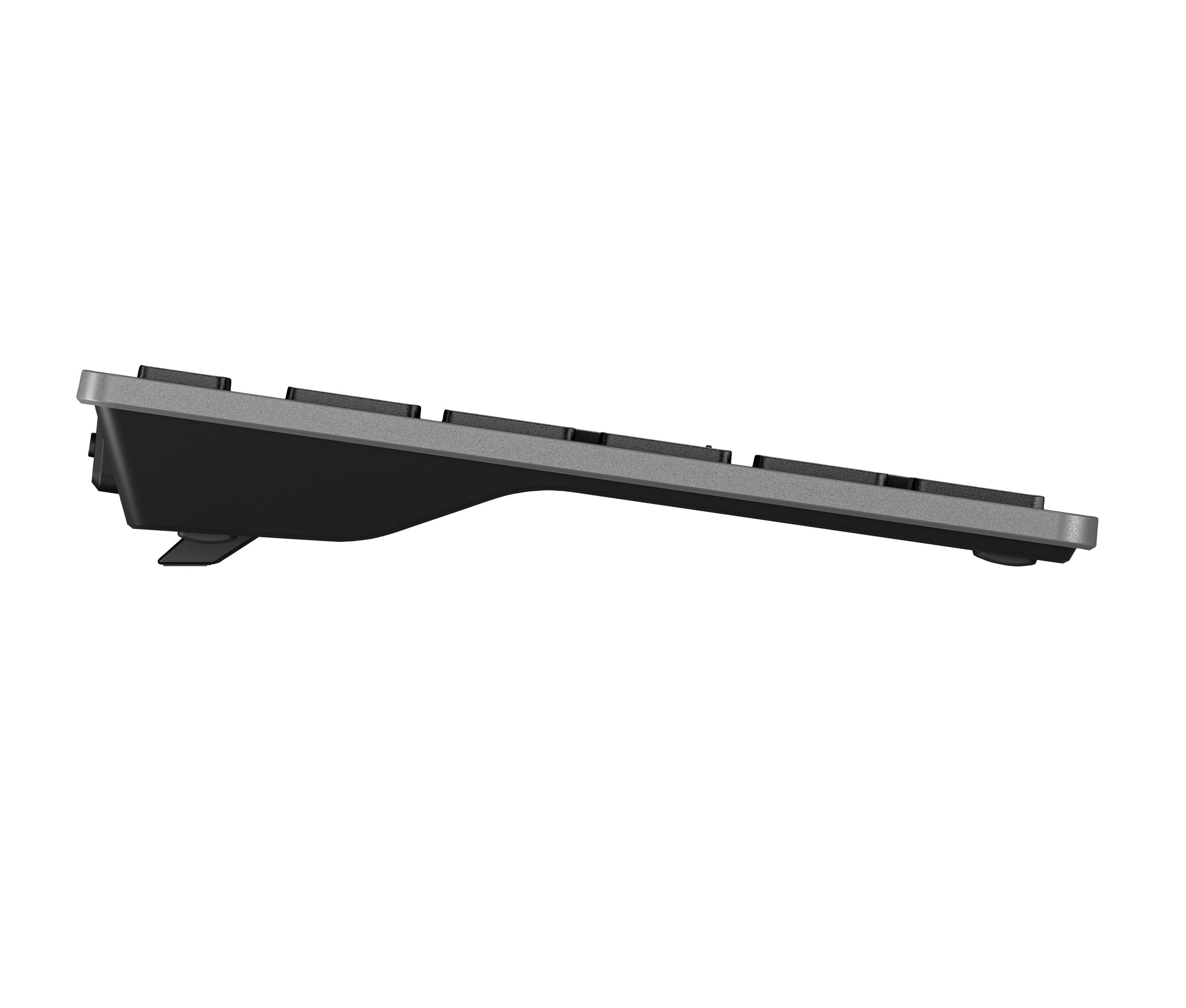 HP 720 Multi-Device – Tastatur – Bluetooth & 2,4 GHz (USB-A Empfänger) – Wiederaufladbar – Schwarz