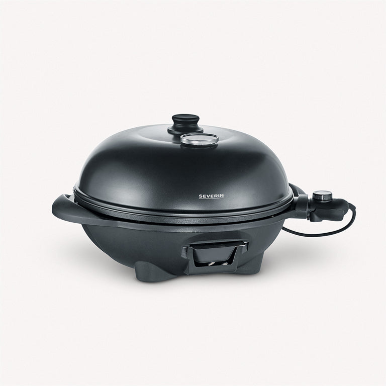 Severin Grill PG 8541 – 41 × 41 cm, 2000 W, Thermometer – schwarz