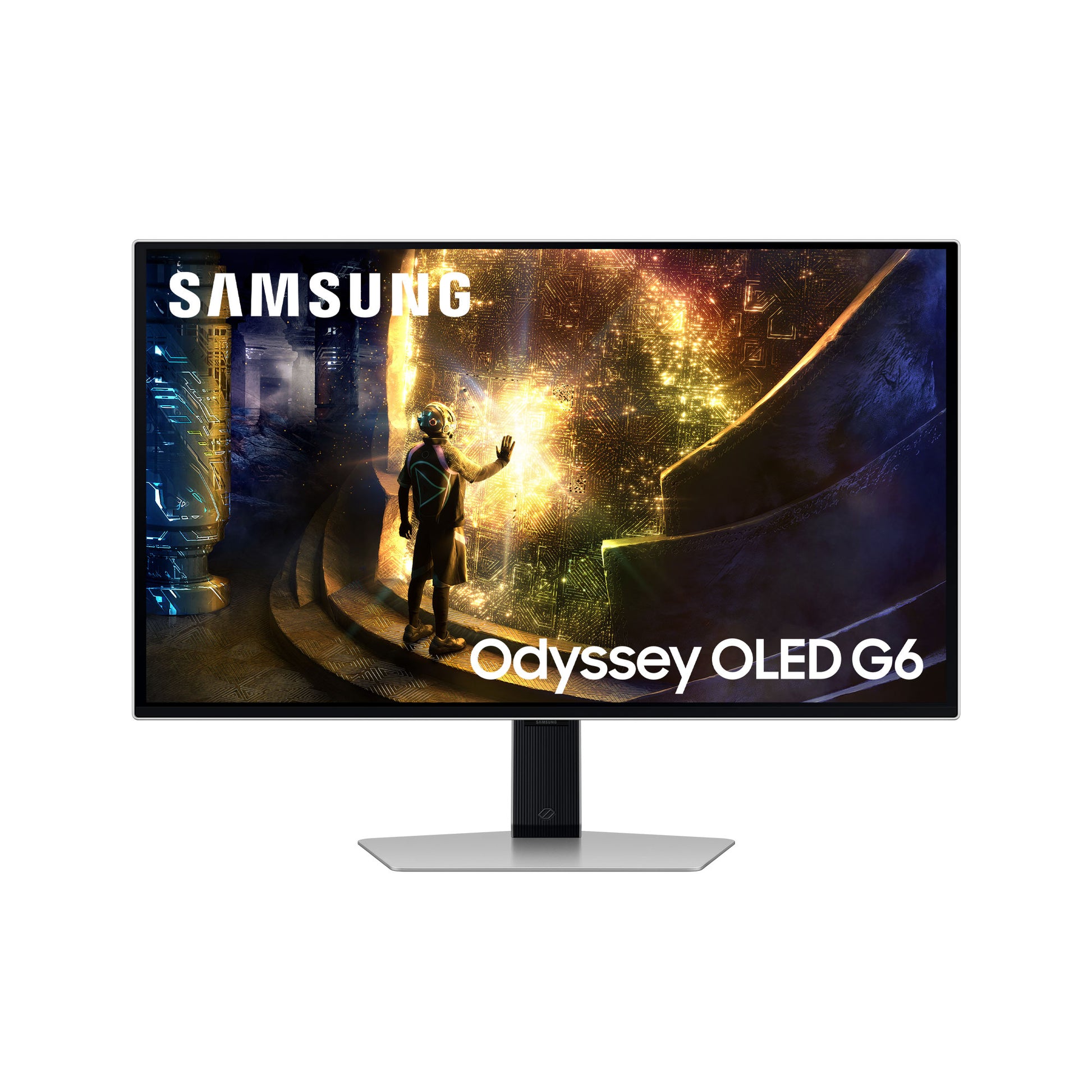 Samsung S27Dg610Su – Monitor, 27", 2560 × 1440 (WQHD), OLED, Silber