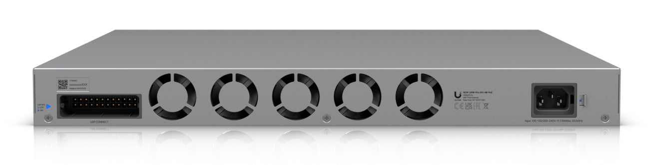 Ubiquiti UniFi Pro XG 48 – Managed Switch – 32×10G+16×2.5G, 4×SFP28, L3, PoE++ 1080 W, 1U