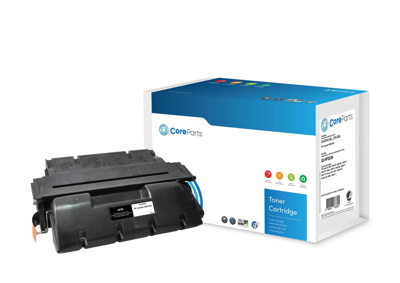 CoreParts C4127X-XXL Schwarz Toner – Kompatibel XXL – 20'000 Seiten – für Brother HL-2460/HL-2460N