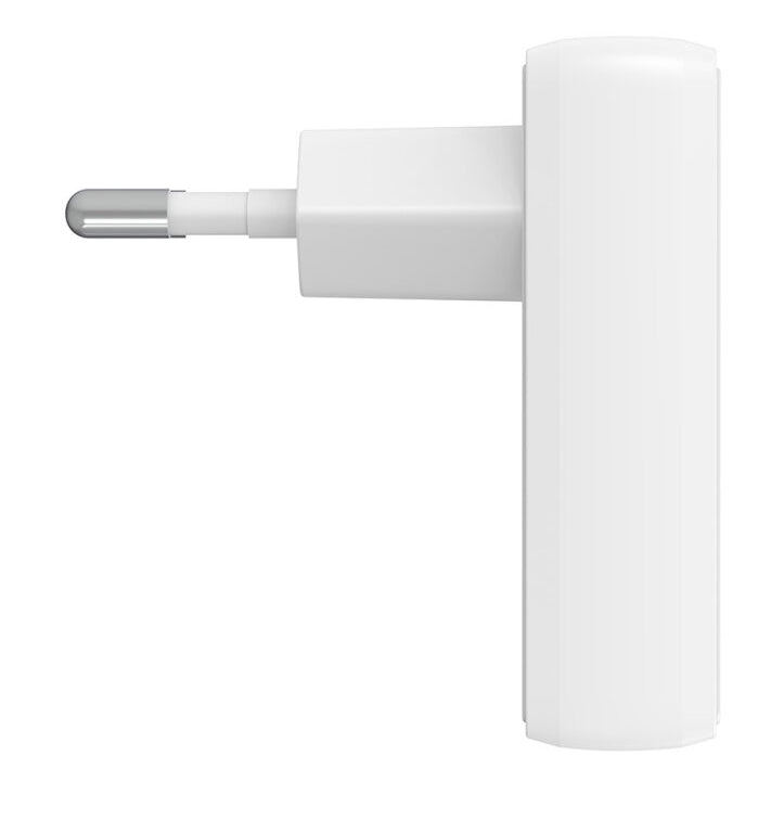 4smarts FlatPlug Duos USB-Ladegerät 20 W – USB-C×1, USB-A×1 – PD, QC 3.0, PPS, GaN – EU-Stecker (Typ C)