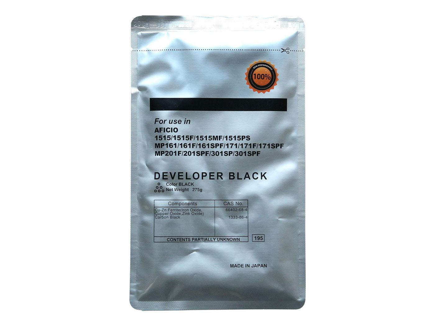 CoreParts Entwicklereinheit Schwarz – für Ricoh Aficio 1515/1515F/1515MF usw. – 45'000 Seiten