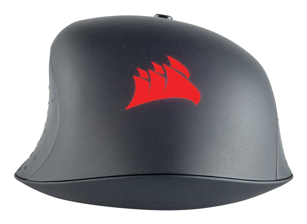 Corsair Harpoon RGB Pro – Gaming-Maus – Kabelgebunden (USB‑A), 12000 DPI, RGB-Beleuchtung, rechts, Schwarz