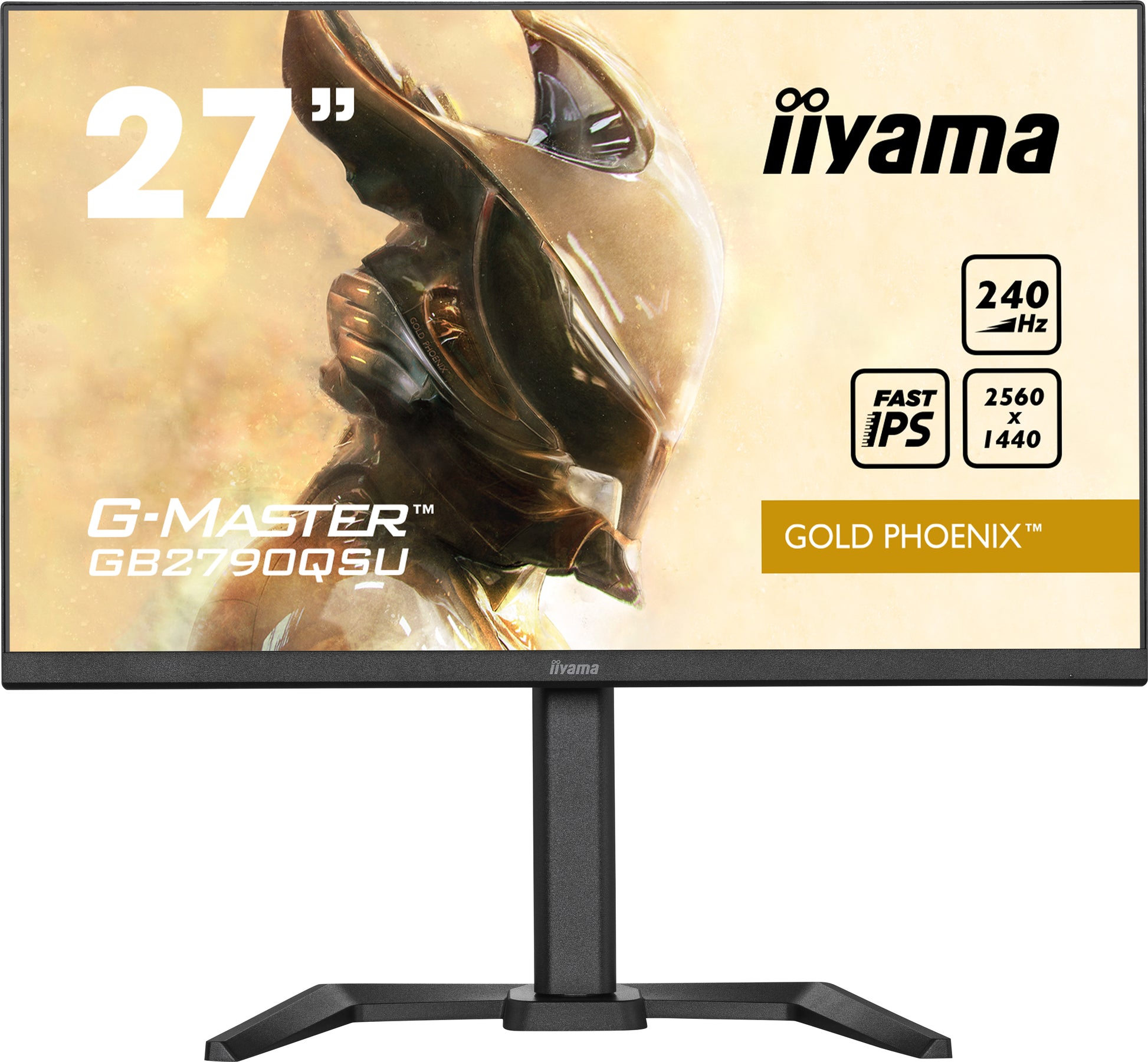 iiyama GB2790QSU-B5 – Monitor, 27" WQHD (2560 × 1440), IPS, 240 Hz, 400 cd/m²