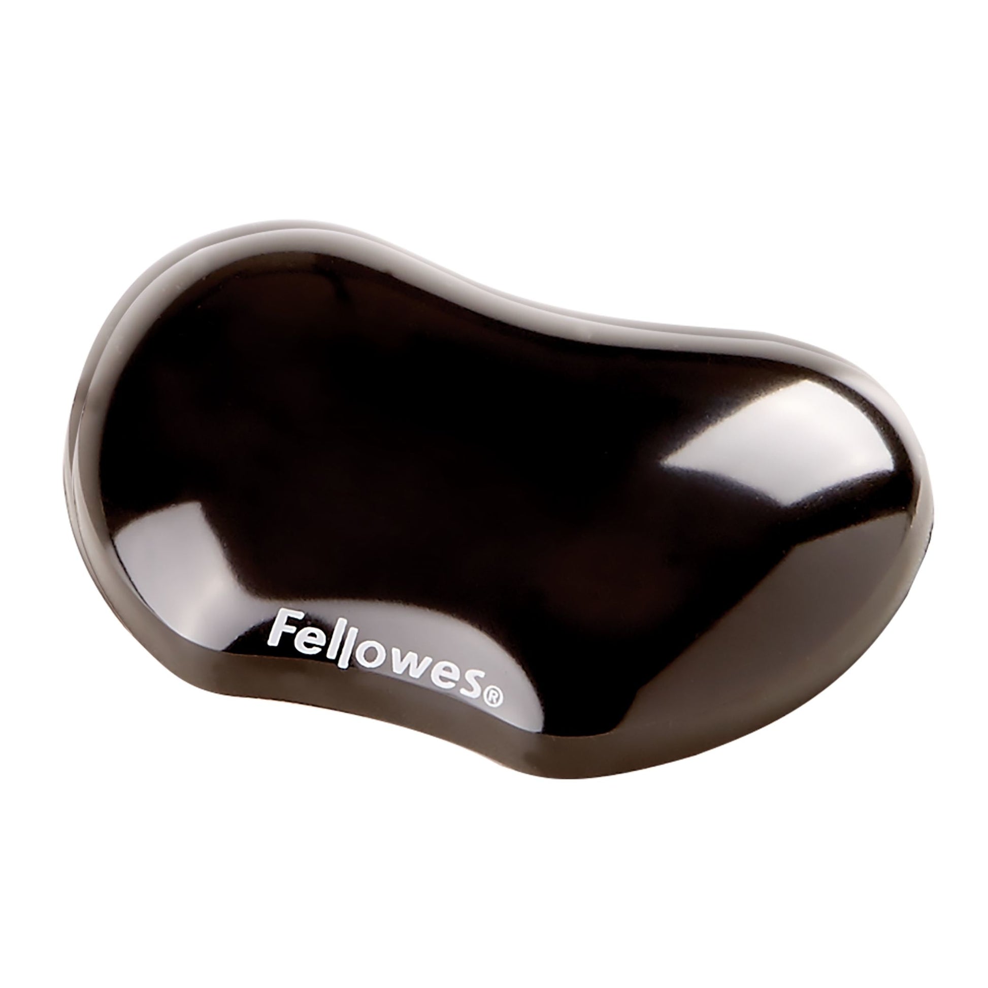 Fellowes Maus-Handgelenkauflage – Crystals Flex – Gel, abwaschbar – 124×87×20 mm – schwarz