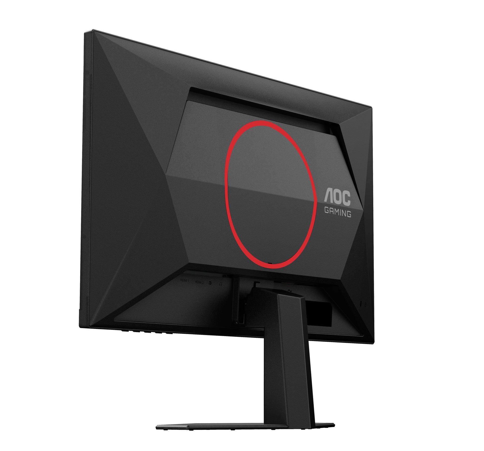 AOC 24G4HRE – Monitor, 23,8", IPS, 200 Hz, Integrierte Lautsprecher, G-Sync, Höhenverstellbar, Rot