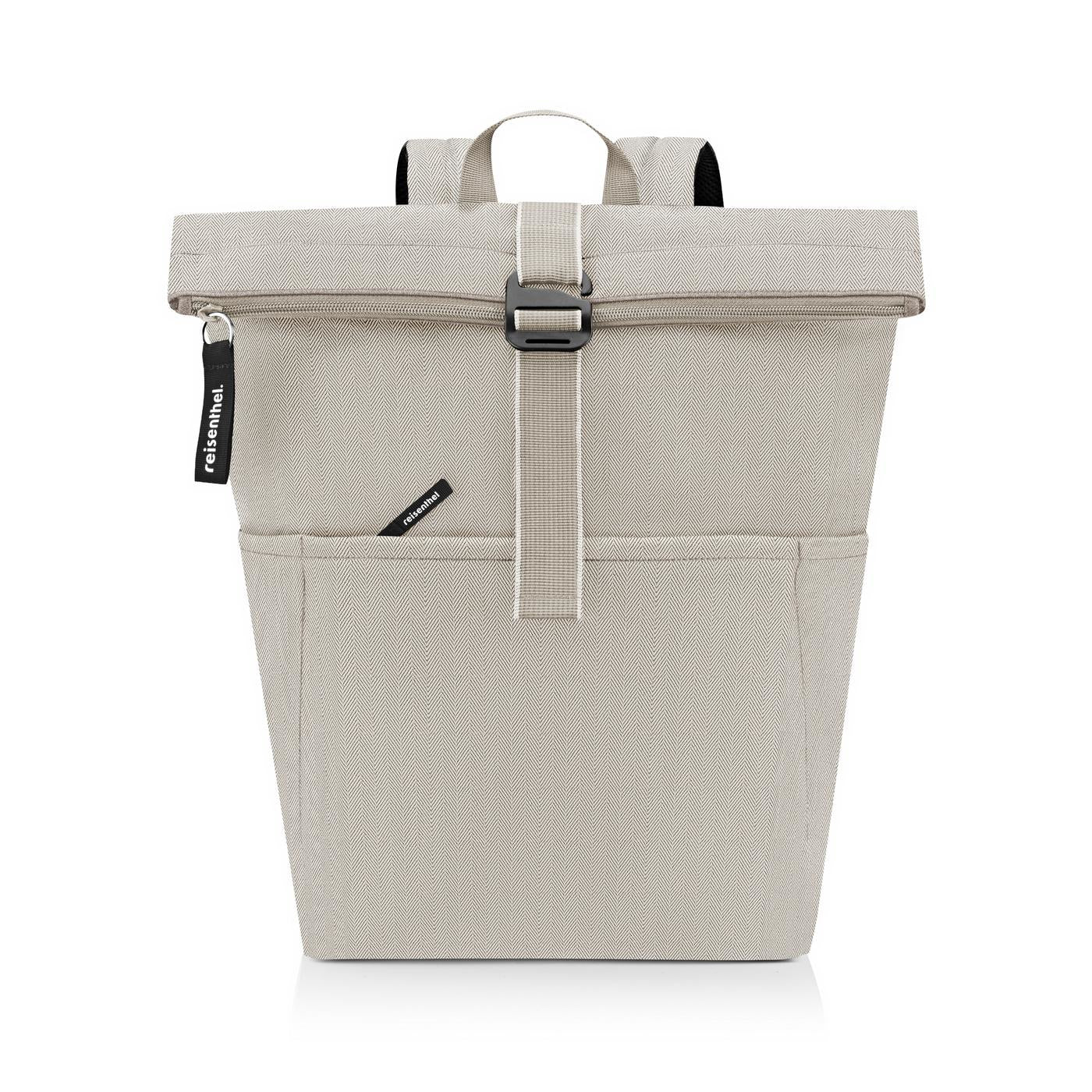 Reisenthel Freizeit-Rucksack – 22 l, recyceltes Material, Herringbone Sand
