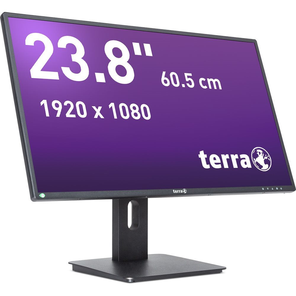 TERRA 2456W PV V4 – Monitor, LCD (LED), USB-C, DisplayPort, HDMI, Schwarz