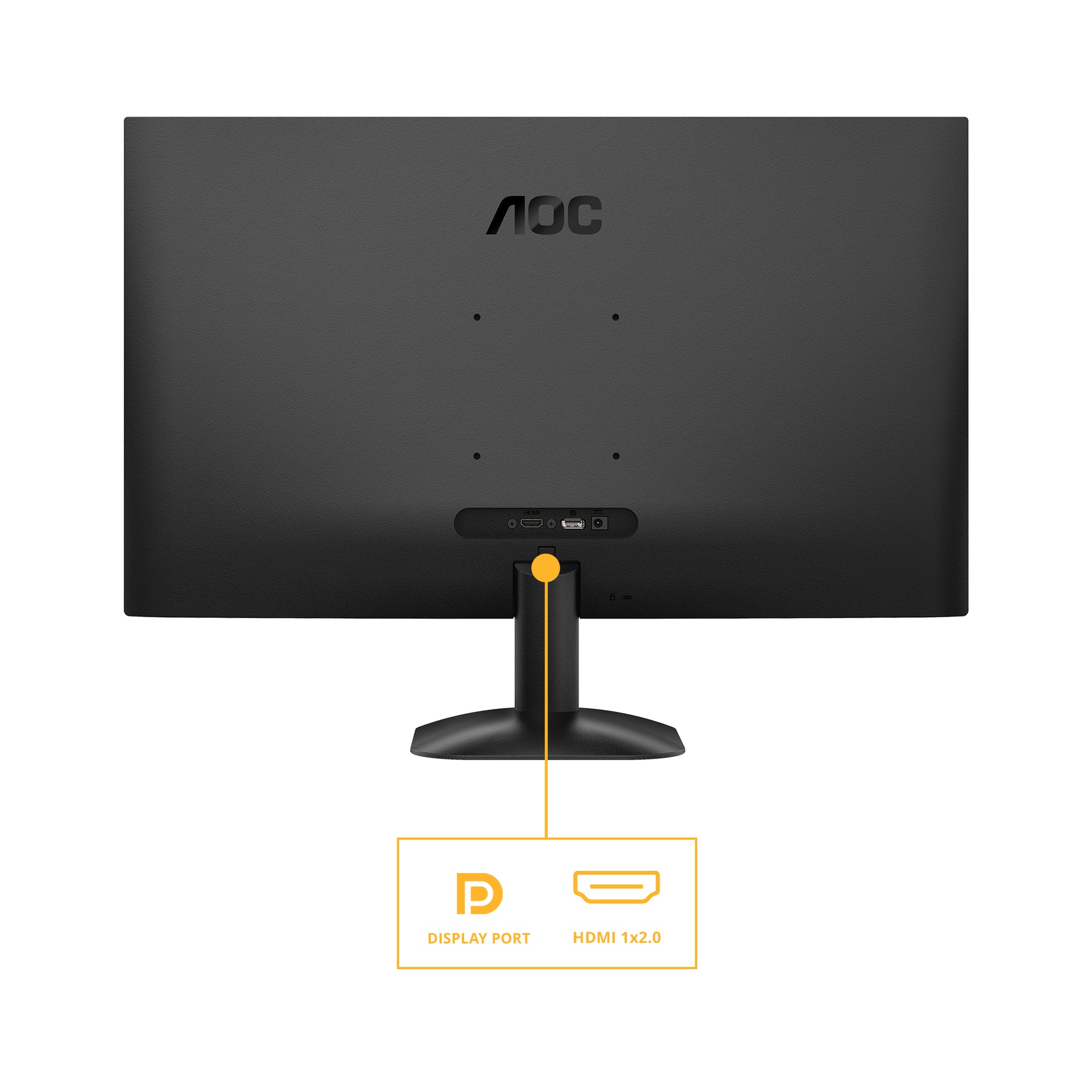 AOC Q27B35S3 – Monitor, 27", 2560 × 1440 (WQHD), IPS, 120 Hz, Integrierte Lautsprecher, Adaptive Sync, Schwarz