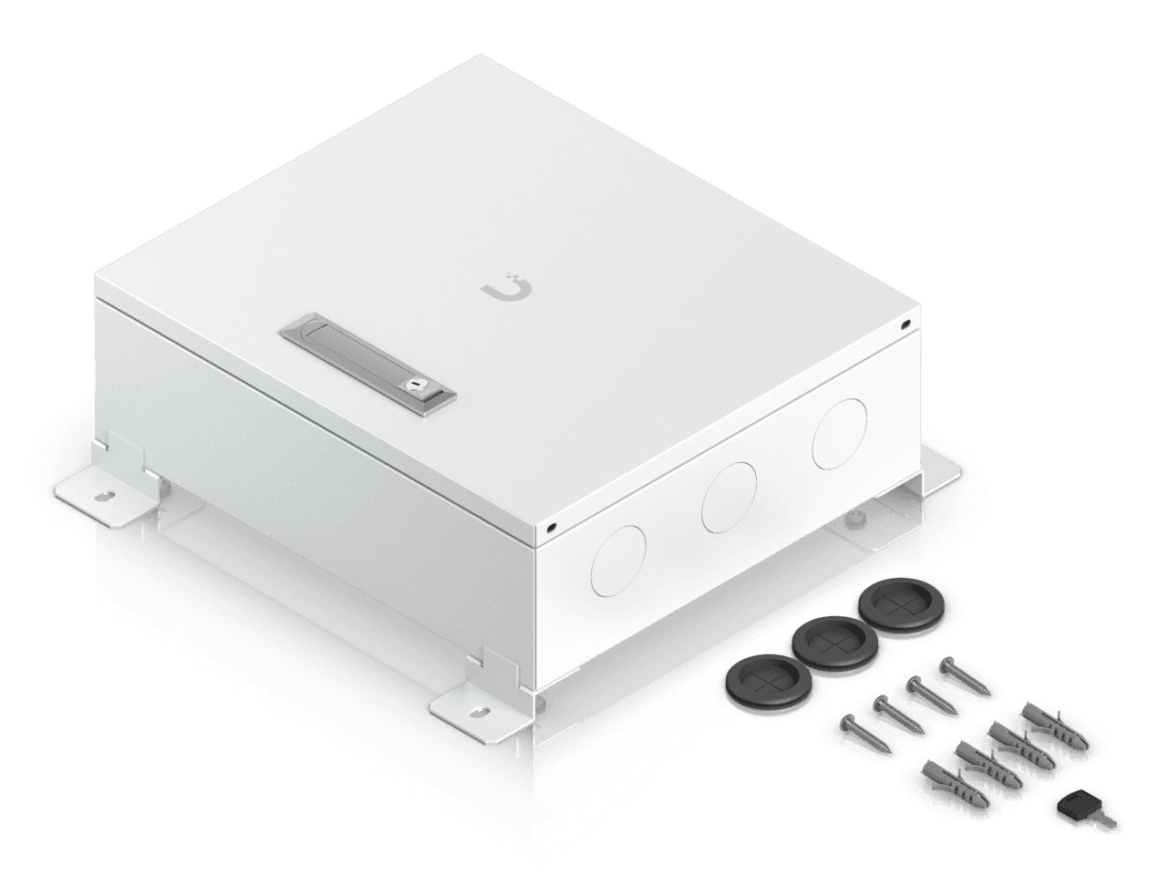 Ubiquiti Aussen-Kabelbox, 430×151,7×400 mm, IP55, Wandmontiert, Stahl – für UniFi Access Hubs & USW Switches
