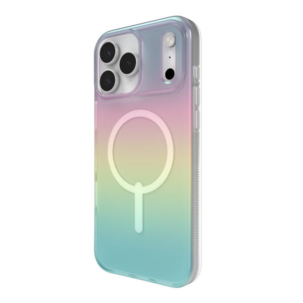 ZAGG Milan Snap Backcover – für Apple iPhone 17 Pro Max, Mehrfarbig, Zion Iridescent, bis 4 m sturzsicher