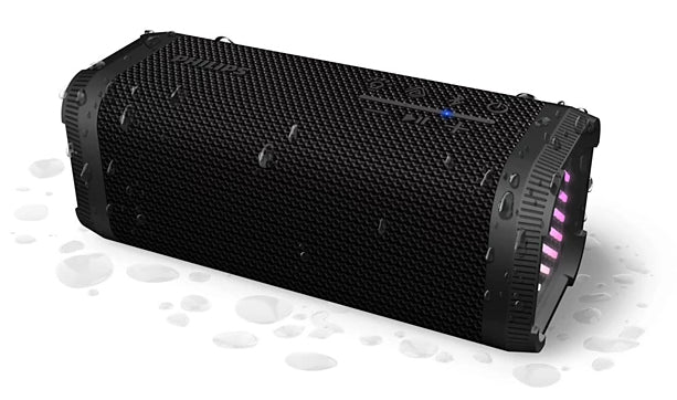 Philips TAS2000B/00 – Bluetooth-Lautsprecher – IPX5, 20 h Akku, 10 W, Bluetooth 5.4, Schwarz