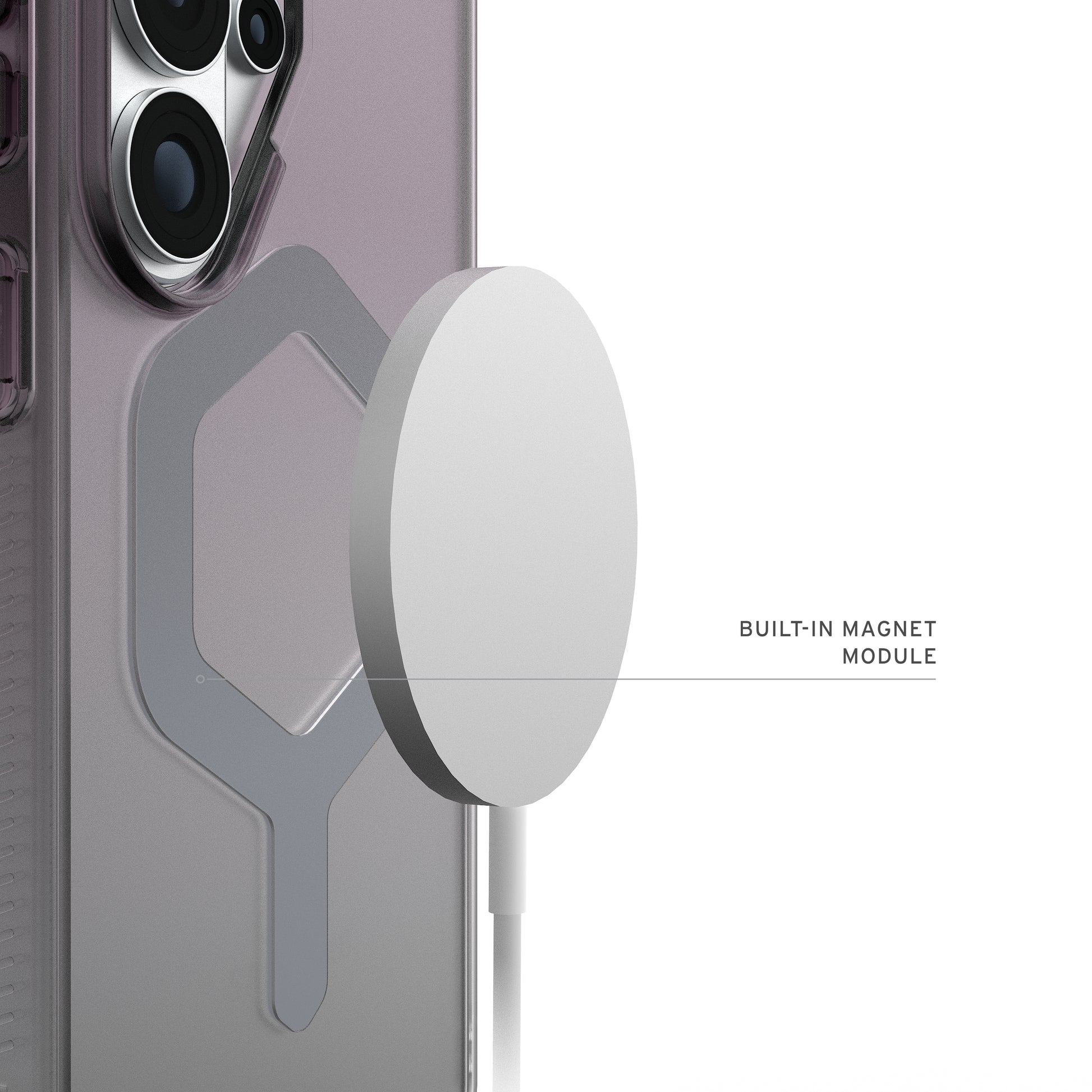 Urban Armor Gear UAG Plyo Backcover – für Samsung Galaxy S26 Ultra, MagSafe, mit Ständer, PC, Schwarz/Transparent