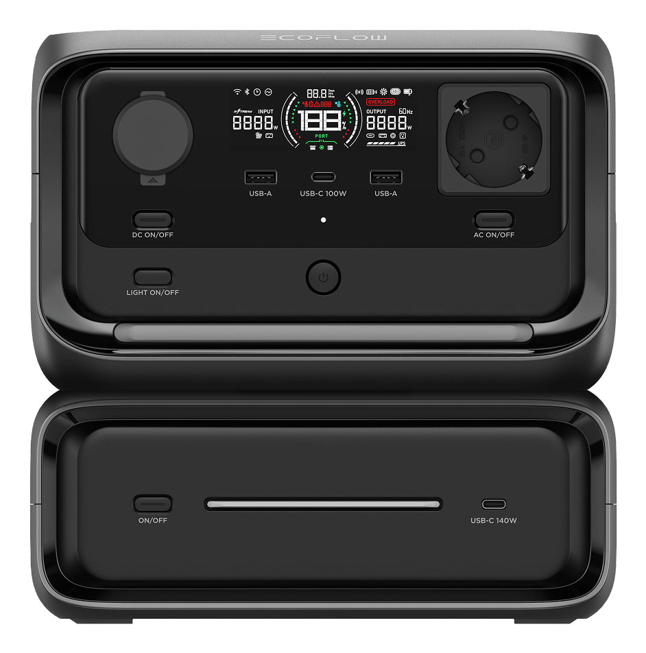 EcoFlow RIVER 3 Max – Powerstation – 572 Wh, LiFePO4, CH-Version