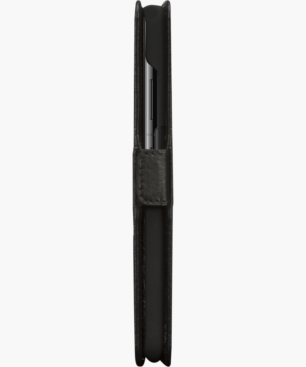 dbramante1928 Copenhagen Slim Folio – für Samsung Galaxy A53, Magnetverschluss, Schwarz