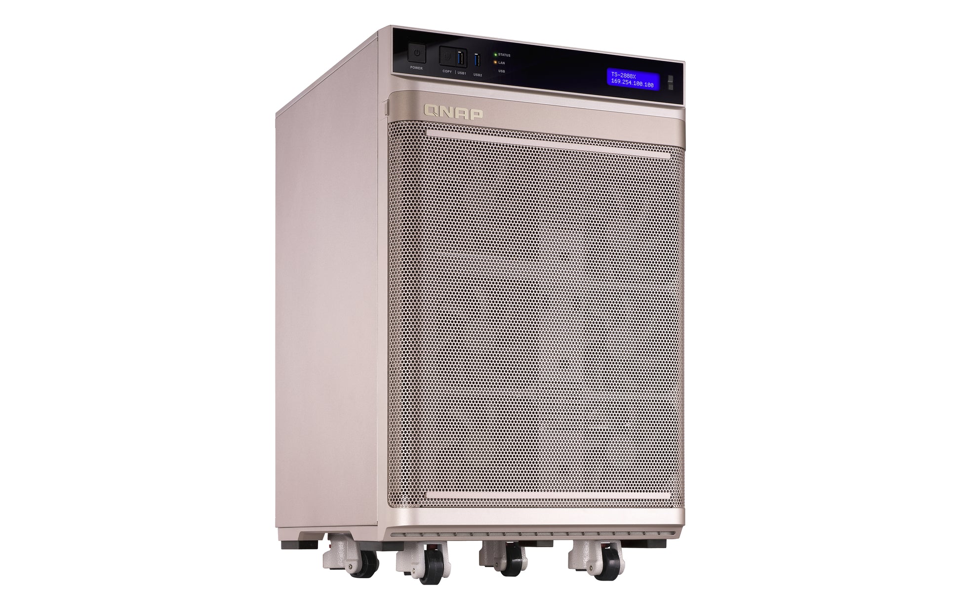 QNAP TS-2888X TS-2888X-W2145-512G Speichergerät – 512 GB, 28-Bay, Intel Xeon W-2145 8-Kern 3,7 GHz