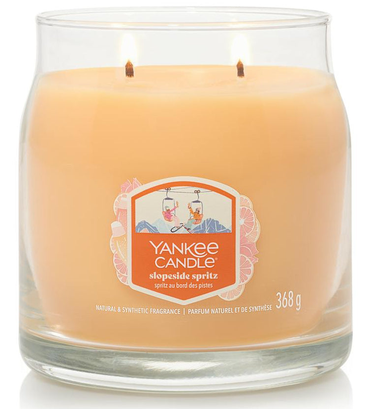 Yankee Candle Slopeside Spritz – Duftkerze, Medium Jar, 35–50 h