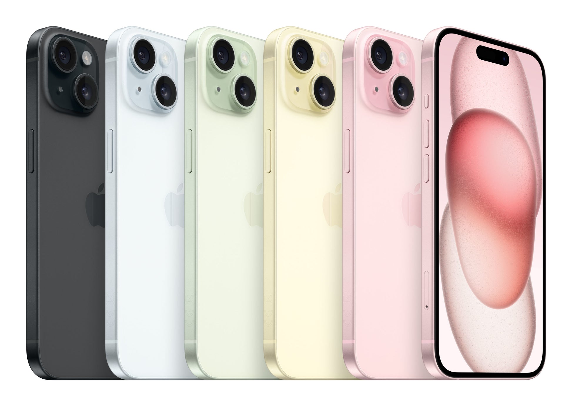 Apple iPhone 15 – blau, 6,1", 2556 × 1179, iOS 17, 256 GB, 6 GB, Dual-SIM, 5G, IP68