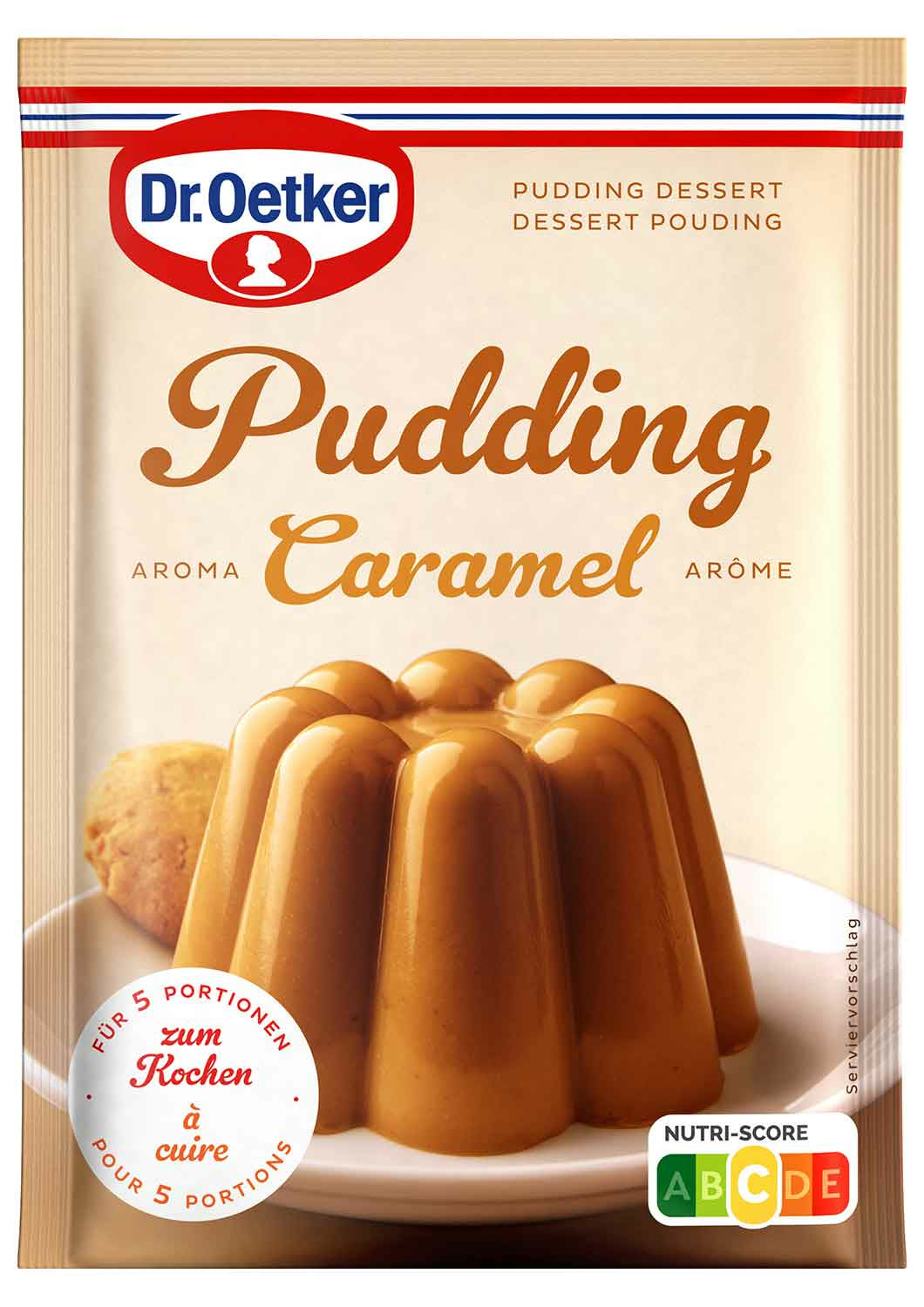 Dr. Oetker Karamell Puddingpulver – Vegan – 88 g