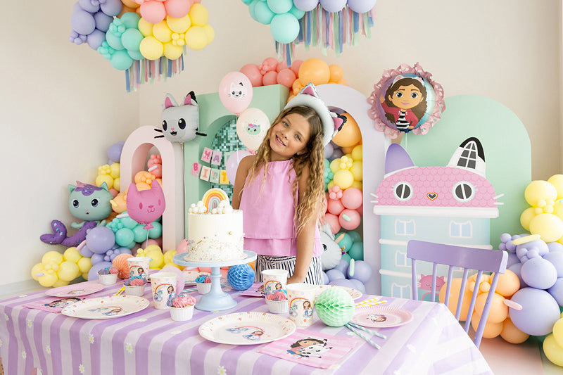 PartyDeco Folienballon Gabby's Dollhouse – mehrfarbig – 52 × 42 cm – Folie – 1 Stk