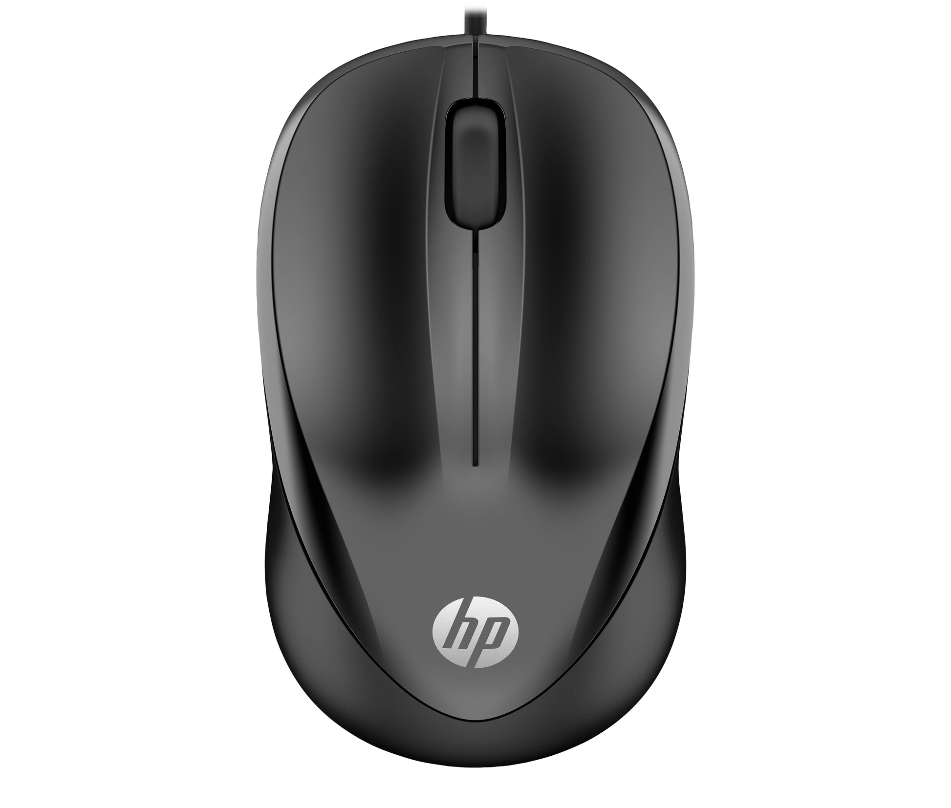 HP 1000 – Maus – Kabelgebunden (USB‑A), beidhändig, Schwarz