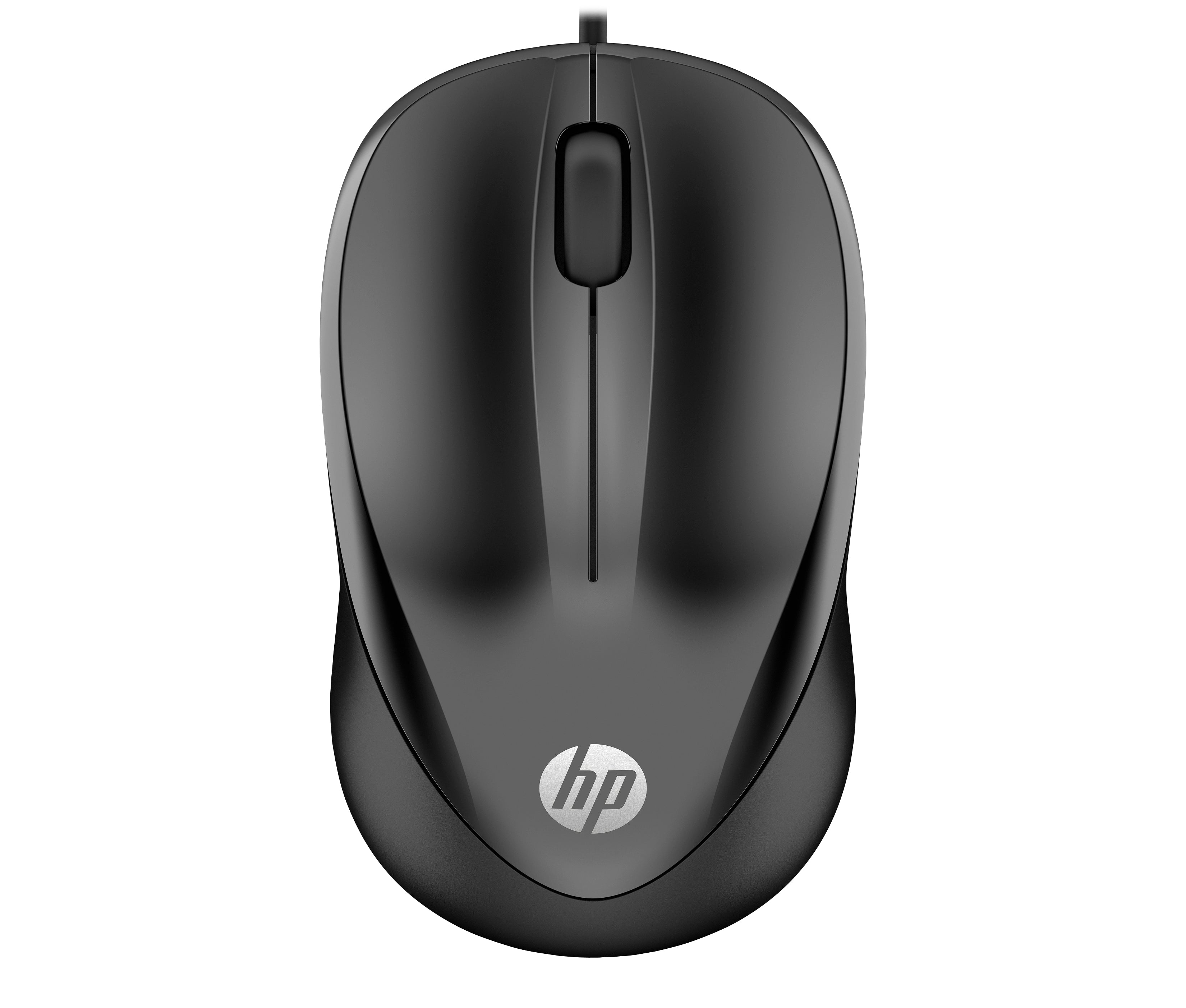 HP 1000 – Maus – Kabelgebunden (USB‑A), beidhändig, Schwarz