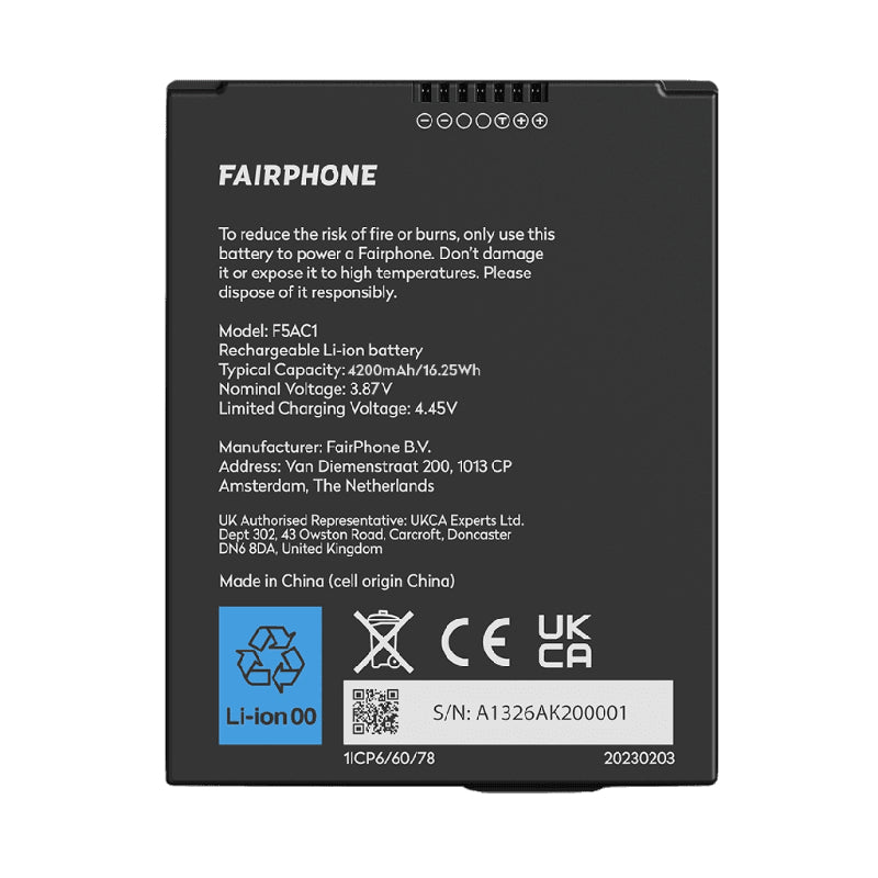 Fairphone Akku – für Fairphone 5