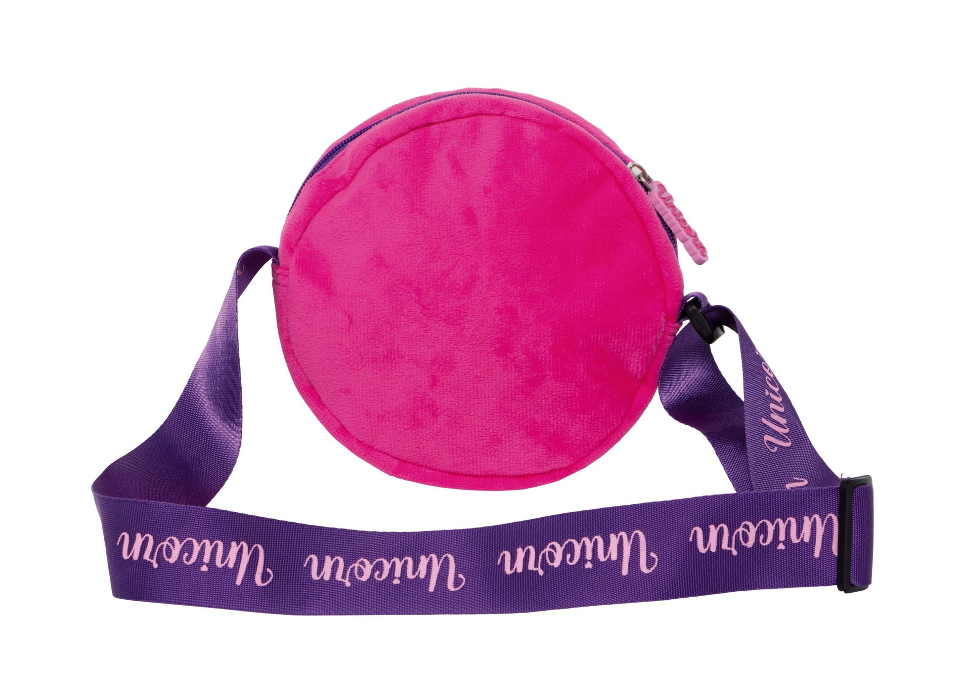 Arditex Umhängetasche – 16 × 16 × 3 cm – Rosa, Polyester – Zaska Unicorn