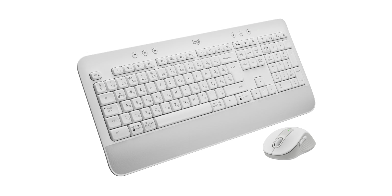 Logitech MK650 For Business – Tastatur, Weiss